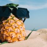 pineapple and sunglasses